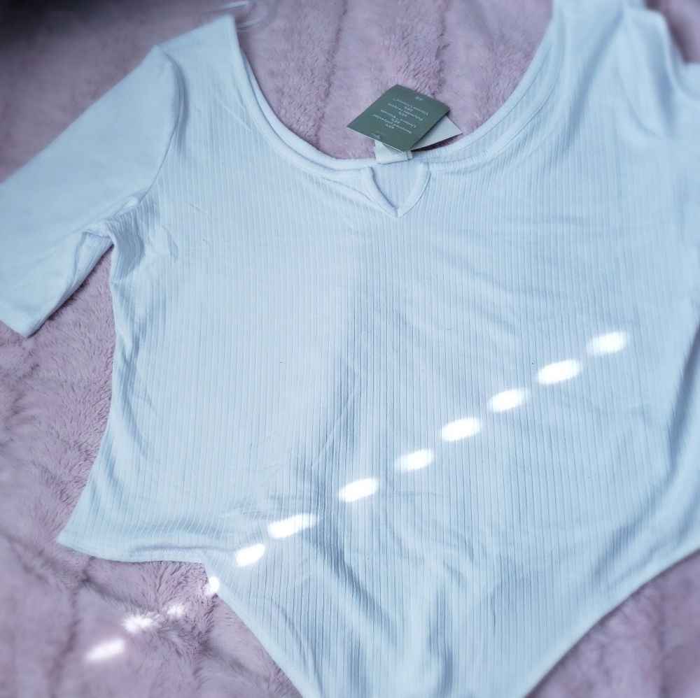 H&M Simply White Bodysuit